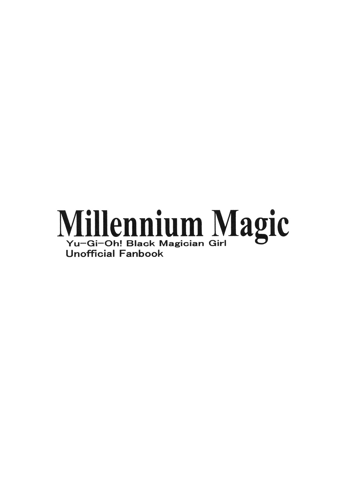 (C78) [Leaz Koubou (Oujano Kaze)] Millennium Magic (Yu-Gi-Oh!) [Chinese] [final個人漢化] (C78) [りーず工房 (王者之風)] Millennium Magic (遊☆戯☆王!) [中国翻訳]