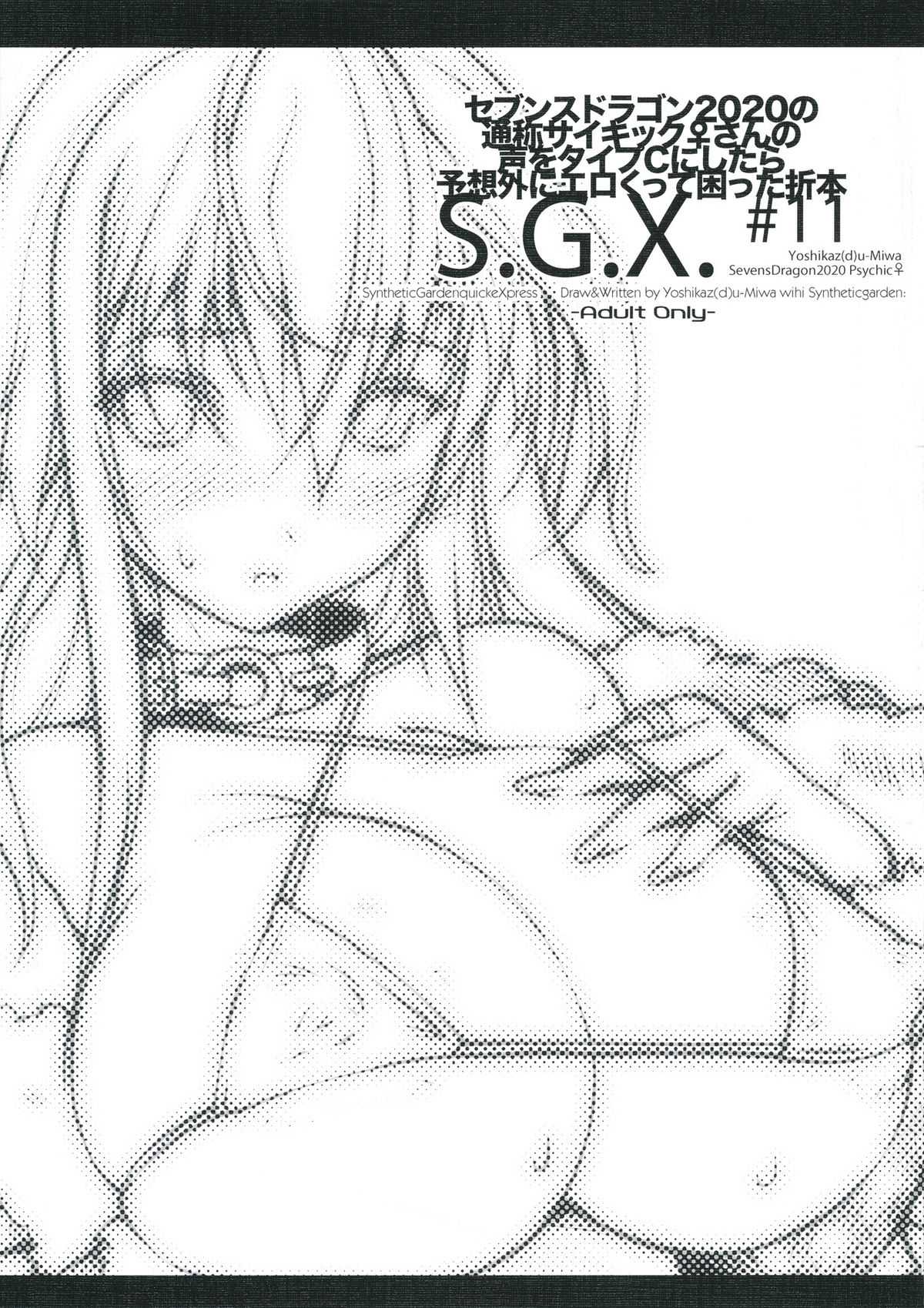 (C81) [Synthetic Garden] S.G.X. #11 (7th Dragon 2020) (C81) [Synthetic Garden] S.G.X. #11 (セブンスドラゴン2020)