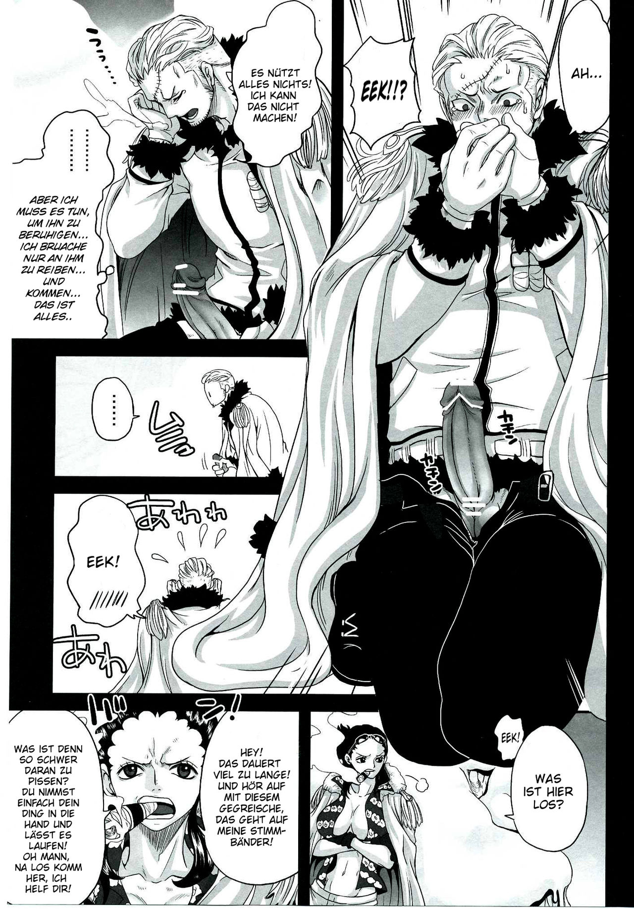 (C83) [Queen of Vanilla (Tigusa Suzume)] Exchange (One Piece) [German] {schmidtsst} (C83) [Queen Of VANILLA (千草雀)] Exchange (ワンピース) [ドイツ翻訳]