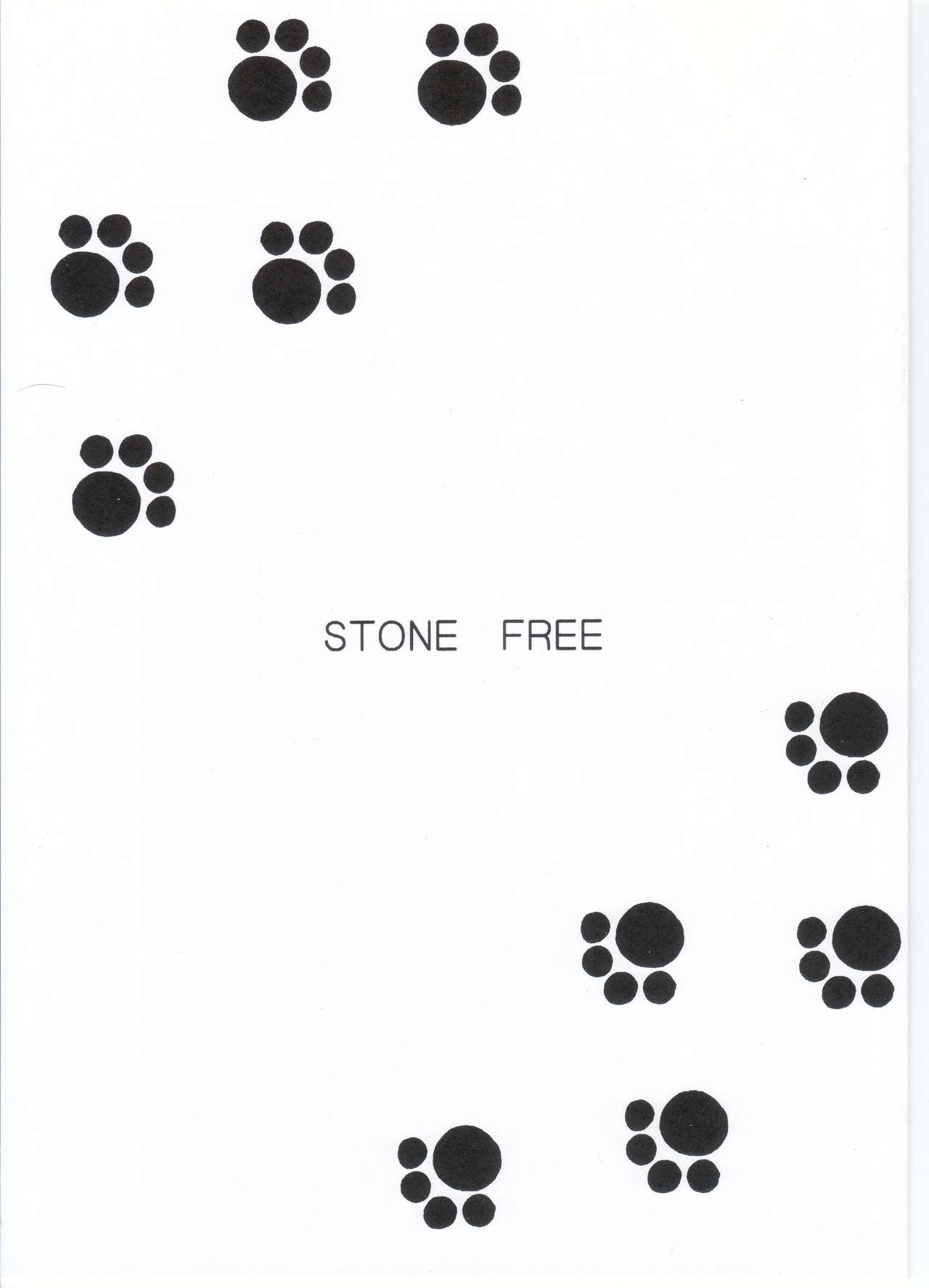 (CR33) [BLACK DOG (Kuroinu Juu)] Stone Free (Jarinko Chie) (Cレヴォ33) [BLACK DOG (黒犬獣)] STONE FREE (じゃりン子チエ)