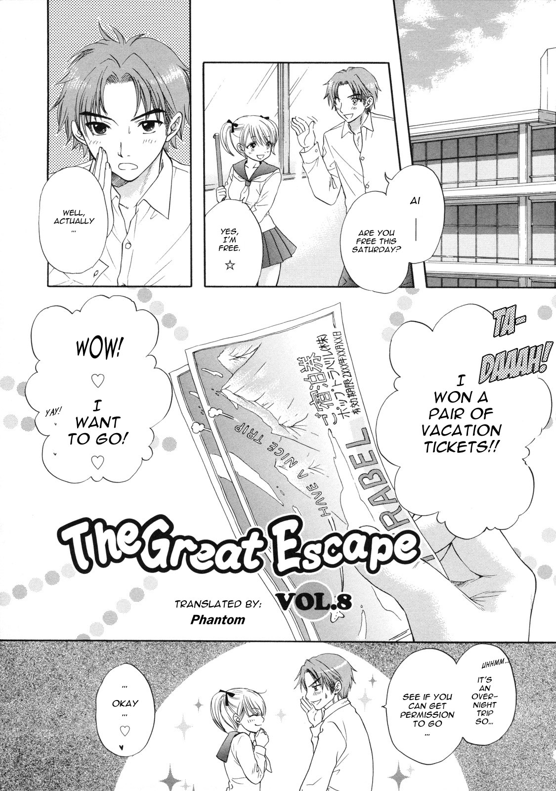 [OZAKI MIRAY] The Great Escape Vol.2 Ch.1-4 [English][Phantom] [尾崎未来] The Great Escape2 [初回限定版] 章1-4 [英訳]