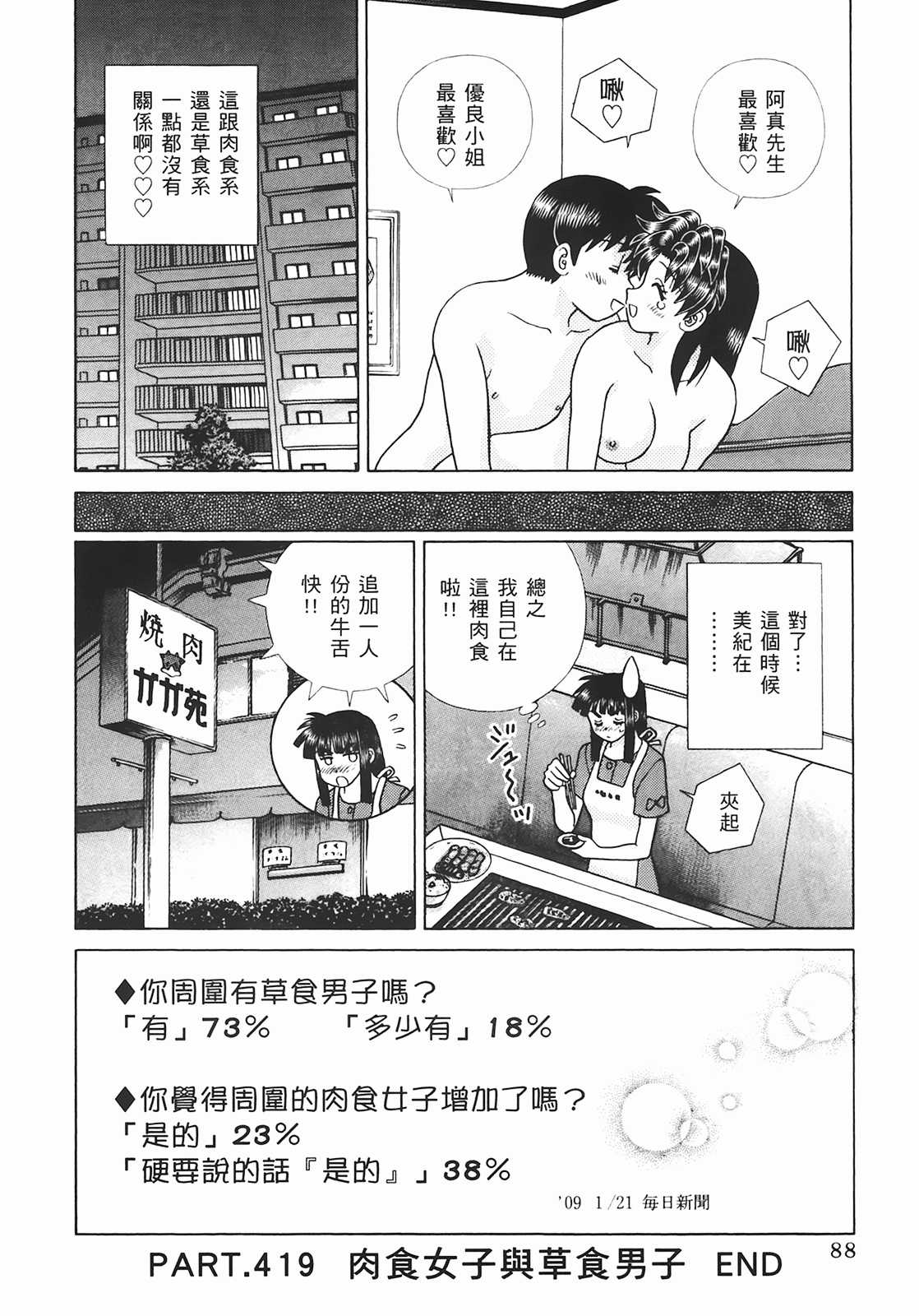 [Katsu Aki] Futari Ecchi Vol.44 [Chinese] [克・亜樹] ふたりエッチ | 夫妻成長日記 第44巻 [中国翻訳]