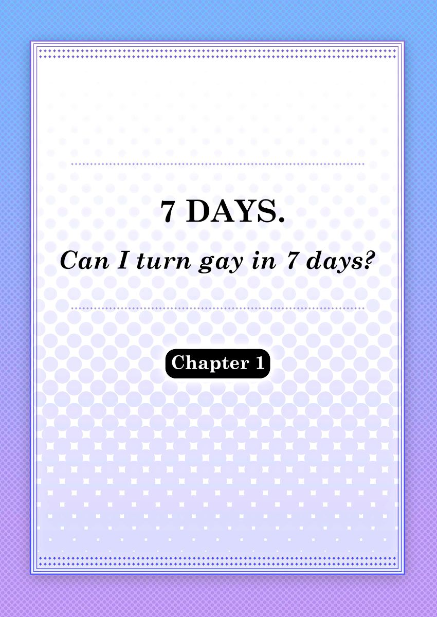 [Tsukumo Gou] 7-kakan. ~ Nonke wa Gay ni Mezameru ka? Dai 1-wa | 7 DAYS. ~ Can I Turn Gay in Seven Days? 1st Story [English] {Zandy no Fansub} [Digital] [つくも号] 7日間。 ノンケはゲイに目覚めるか？ 第1話 [英訳] [DL版]