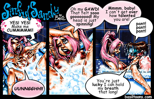 [Alien Sex Fiend] Basil:  Sinful Sandy Comics 