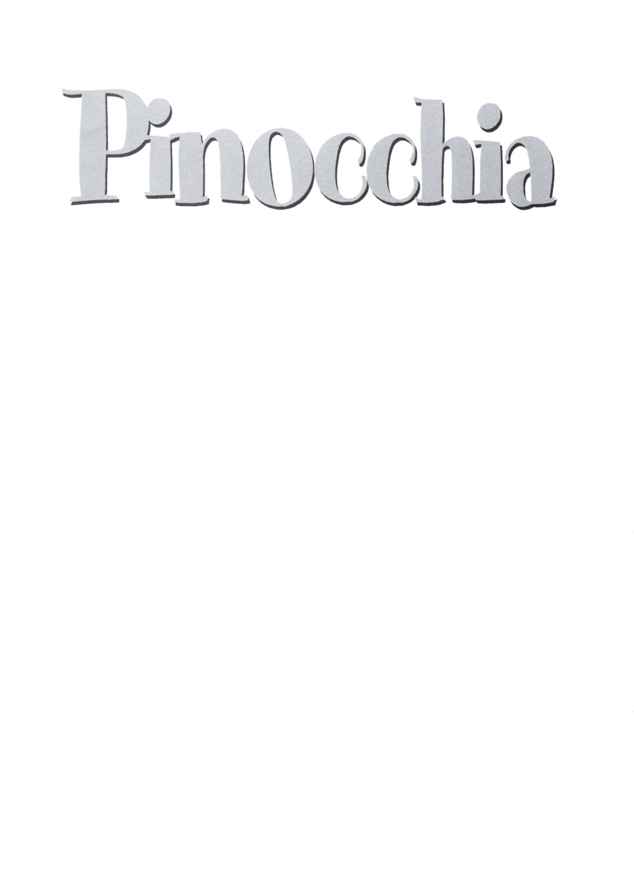 [Jean-Pierre Gibrat, Francis Leroi] Pinocchia [English] 
