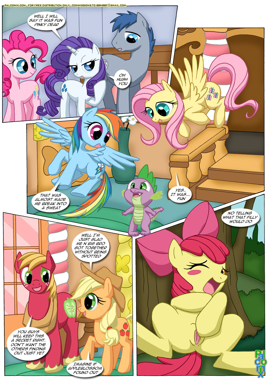 [Palcomix] Pinky's Porntastic Party (My Little Pony: Friendship is Magic) 